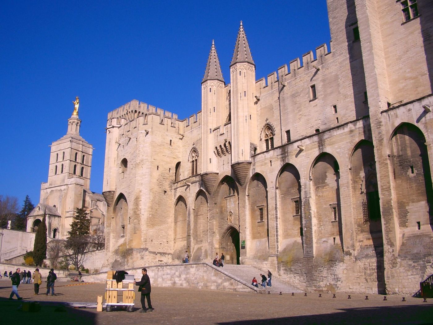 Avignon, Blick auf die Stadt